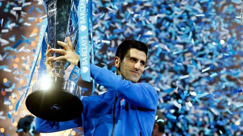 Djokovic lifted his 5th ATP Finals title in 2015
